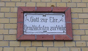 Detail am alten Spritzenhaus