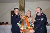 Kamerad Heim, der Jubilar und Kreisbrandmeister Winter