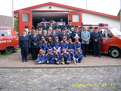 Die Ortsfeuerwehr Löberitz im Jahr 2008