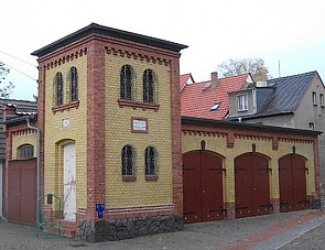 Die erste Wache der Zörbiger Kameraden
